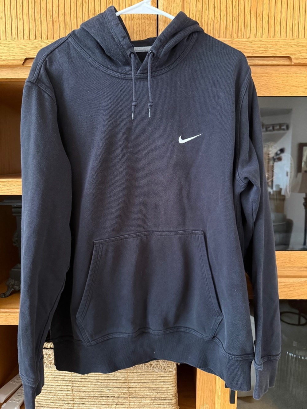 Woman's XL Nike Hooded Sweatshirt- Black